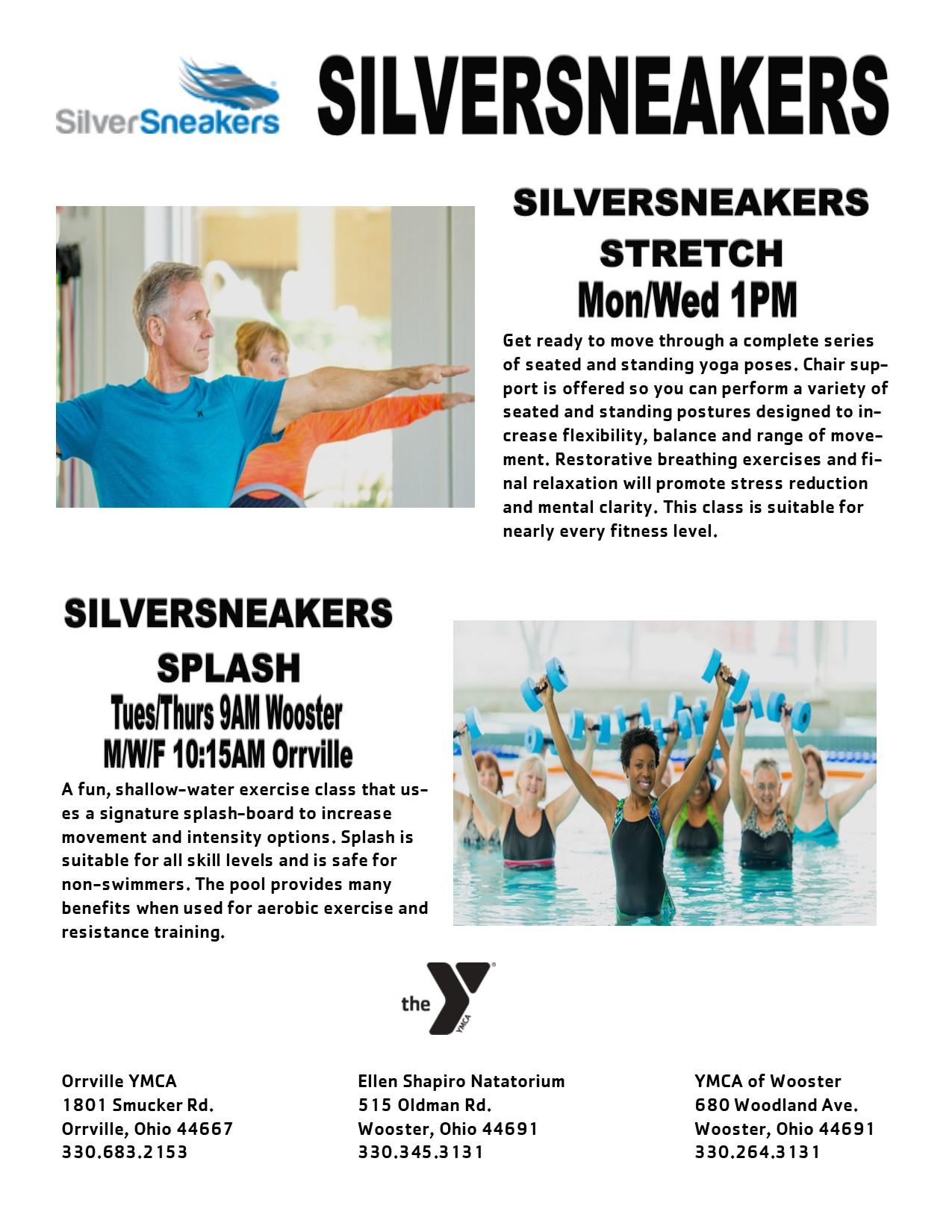 Silver Sneakers Orrville YMCA of Wayne County
