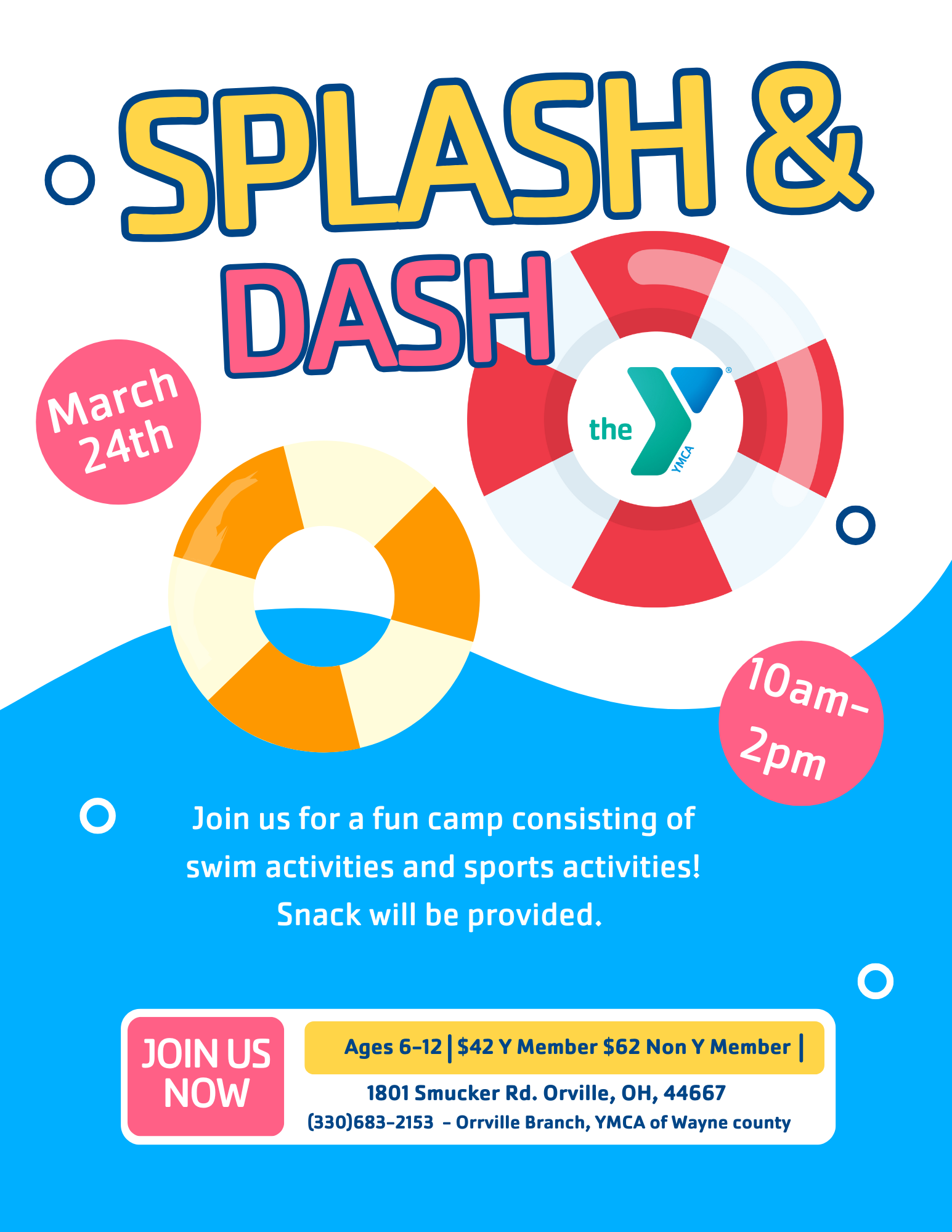 Splash n Dash Camp