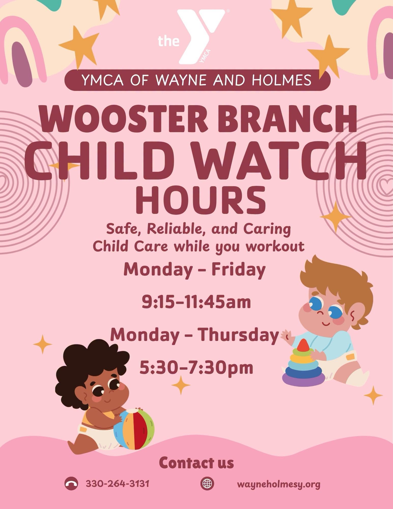Hours for Wooster Branch Child Watch